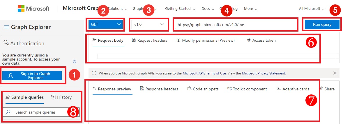 Explore Microsoft Graph API With Graph Explorer - MDM Tech Space