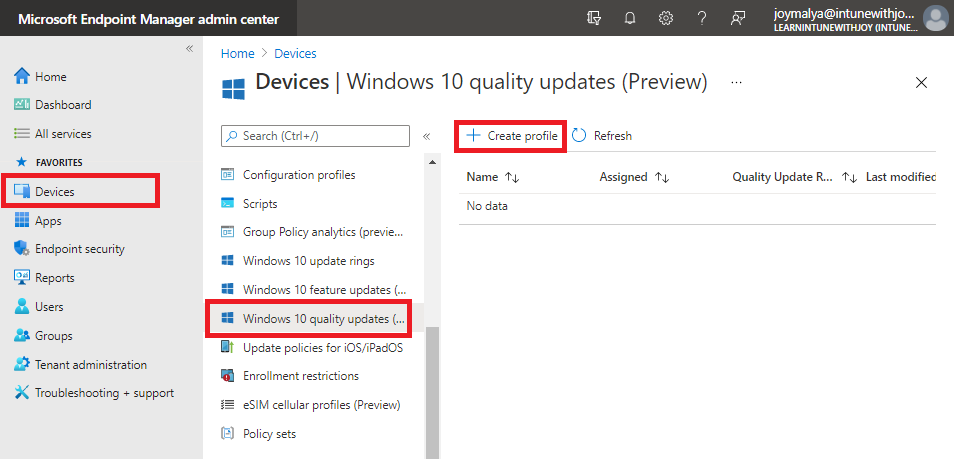 Expedite "Out-Of-Band" Windows Security Update With MEM Intune