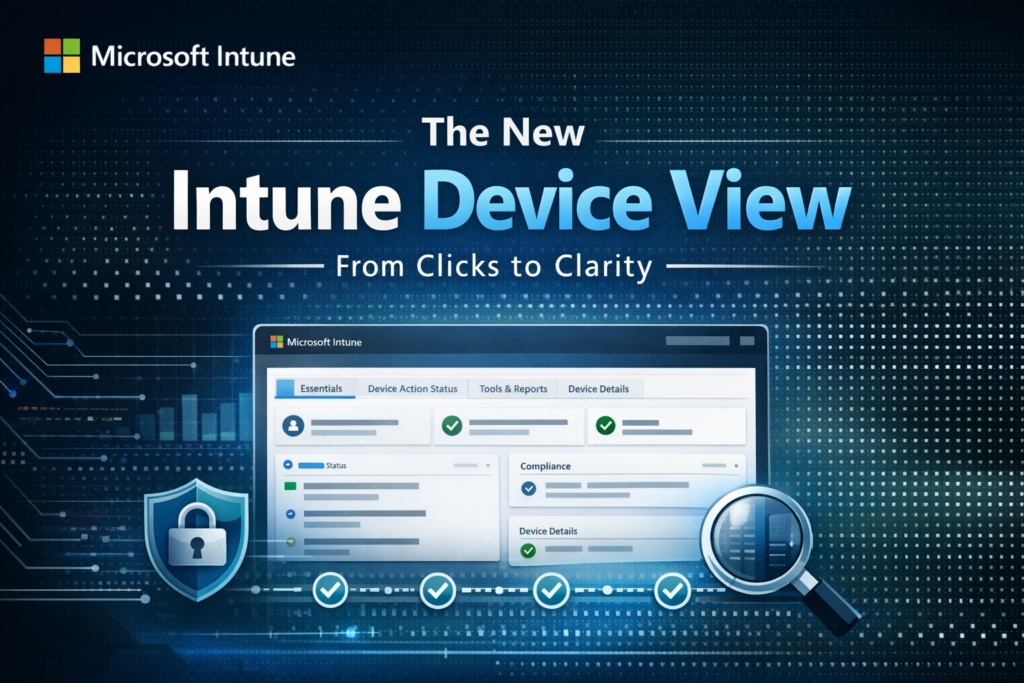 Intune’s New Device View: Less Clicking, More Context (Finally) - MDM ...